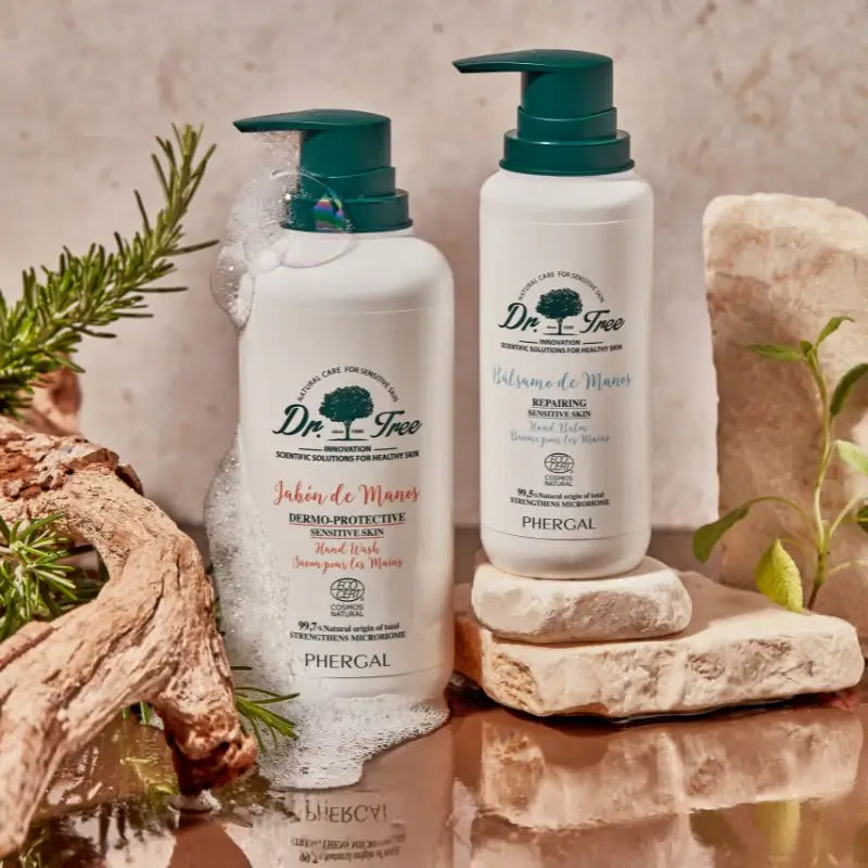 Dr. Tree Sapone naturale per le mani per pelli sensibili 400Ml