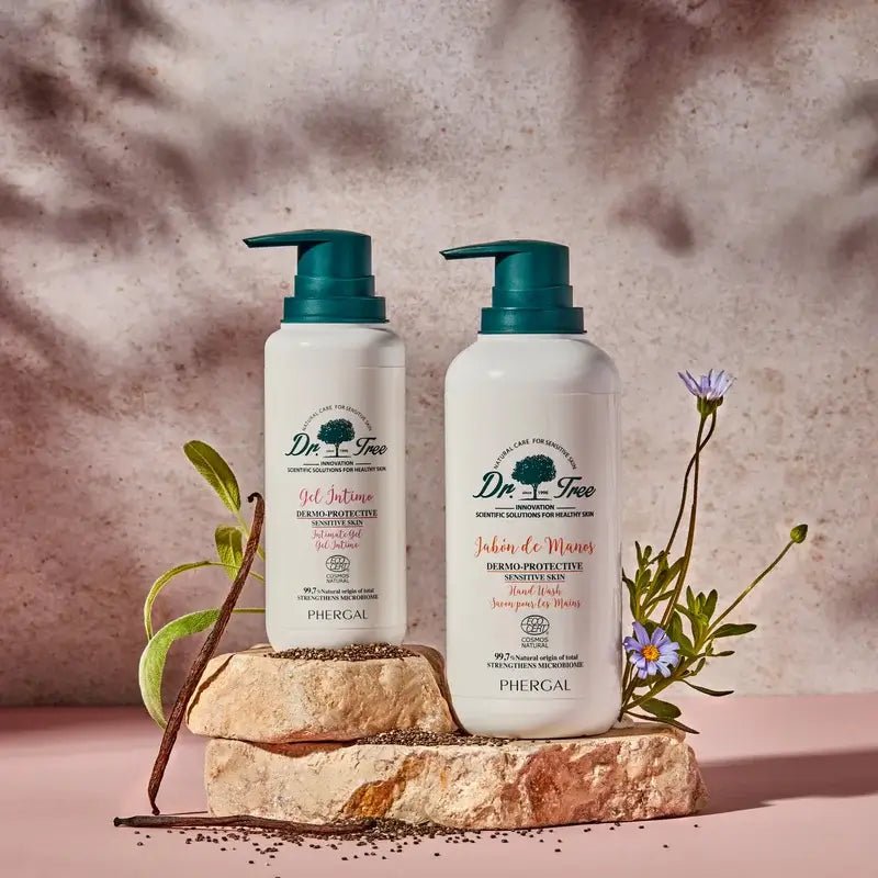 Dr. Tree Sapone naturale per le mani per pelli sensibili 400Ml