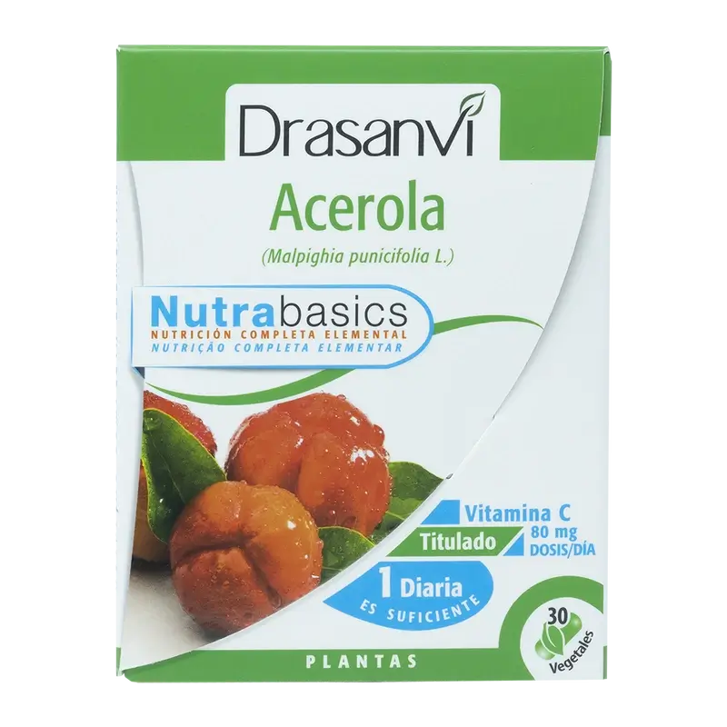 Drasanvi Acerola Nutrabasicos , 30 capsule