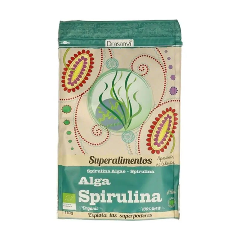 Drasanvi Spirulina Alga Superfoods Bio 150Gr. Doypack