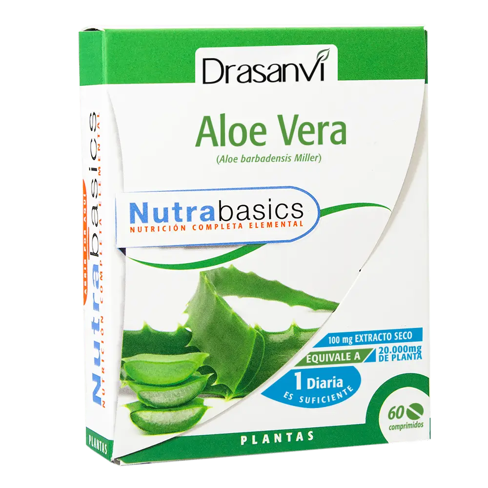 Drasanvi Aloe Vera Nutrabasicos , 60 tablets