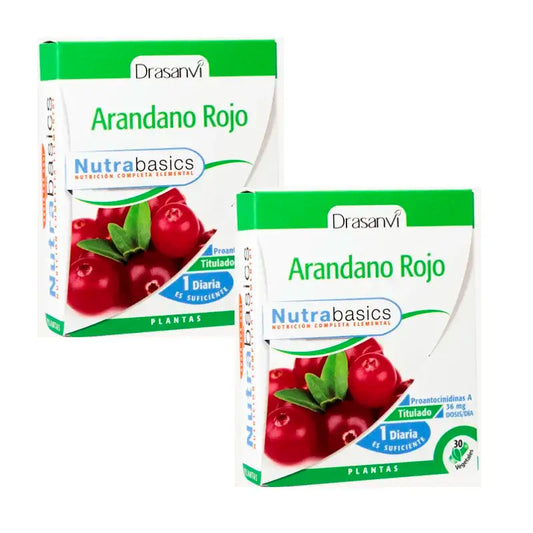 Drasanvi Cranberry Nutrabasicos , 2X30 Capsule