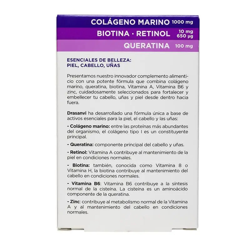 Drasanvi Capelli, pelle e unghie Collmar Essentials Beauty, 60 compresse