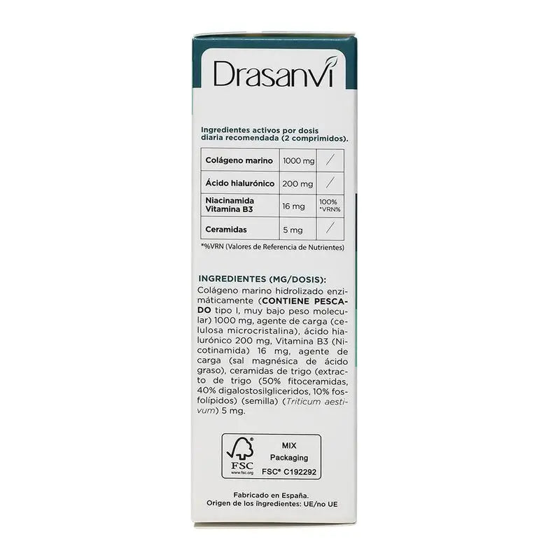 Drasanvi Capelli, pelle e unghie Collmar Idratazione essenziale, 60 compresse