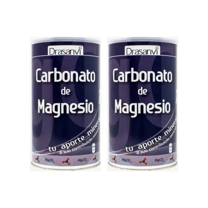 Drasanvi Carbonato di magnesio, 2X200 Gr