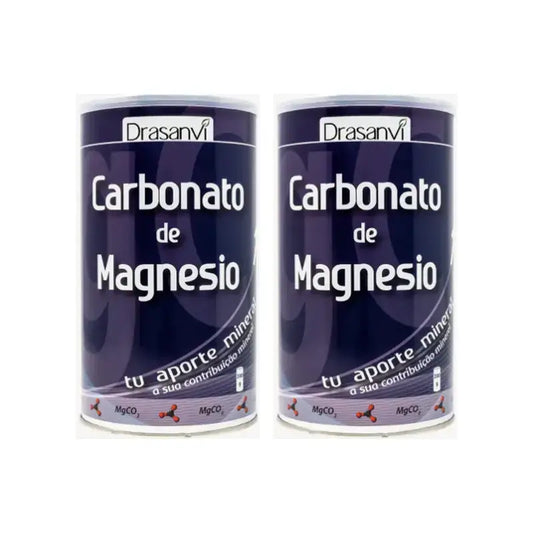 Drasanvi Carbonato di magnesio, 2X200 Gr
