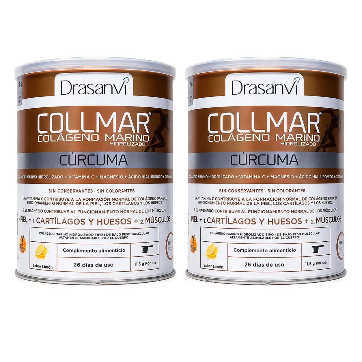 Drasanvi Collmar Magnesio Curcuma Limone Confezione 2 x 300 grammi