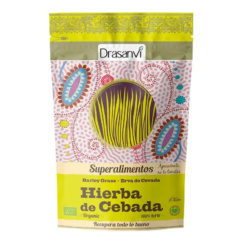 Drasanvi Erba d'Orzo Superfoods Bio 125Gr. Doypack