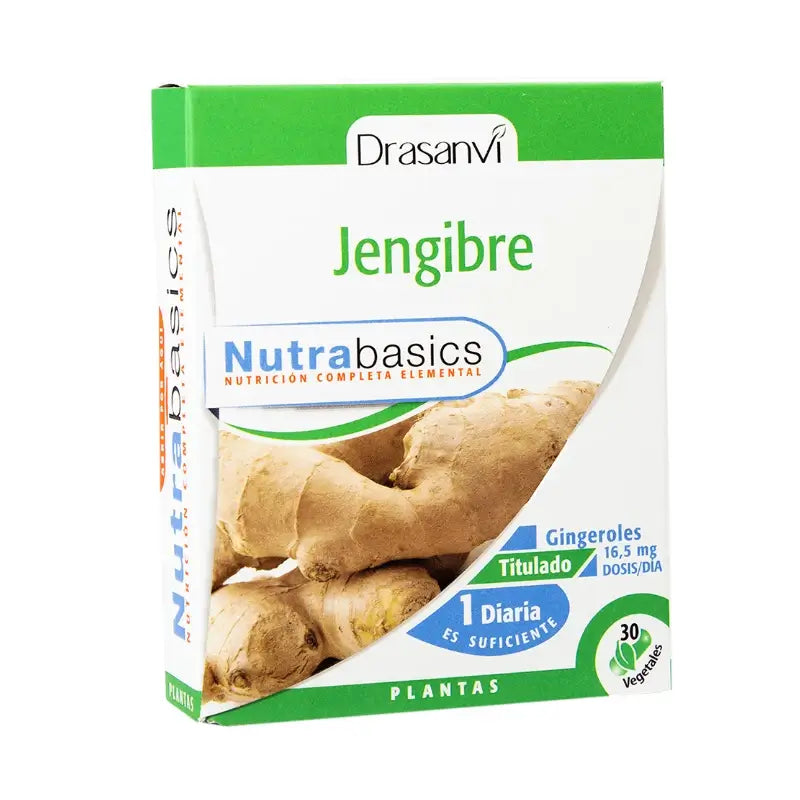 Drasanvi Zenzero 30 Capsule Nutrabasicos Drasanvi Bottiglia