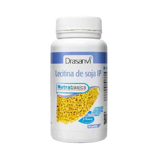 Drasanvi Lecitina di soia 540Mg Nutrabasic Barattolo, 90 perle