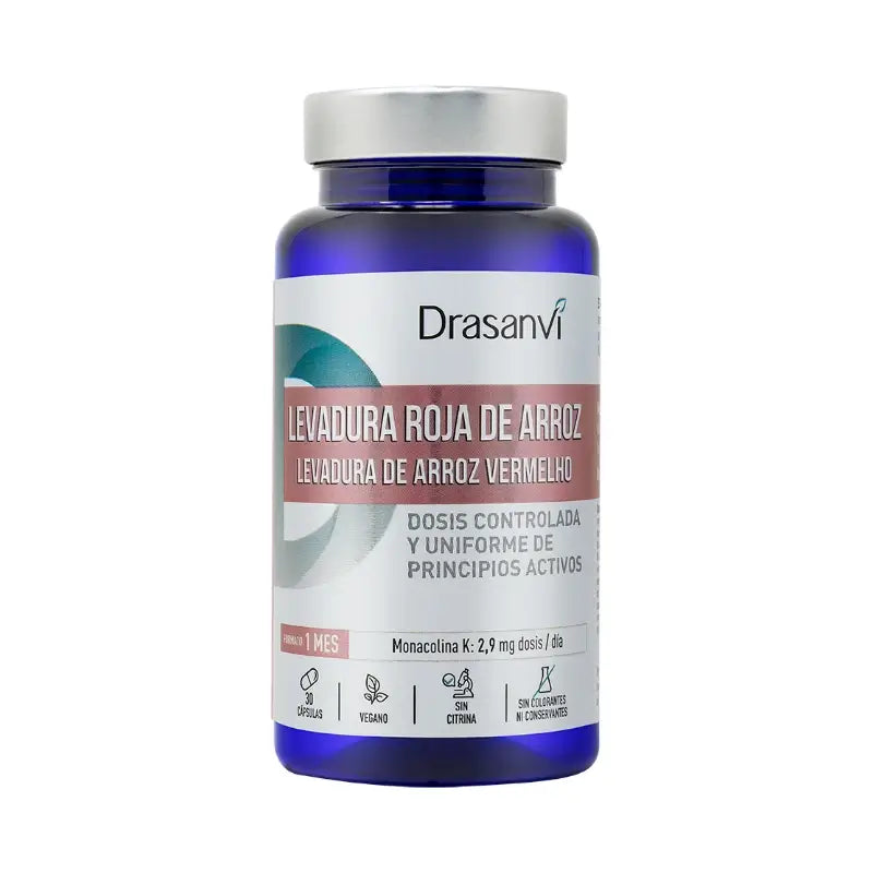Drasanvi Lievito di Riso Rosso (2,9Mg Monacolina K 30 Capsule