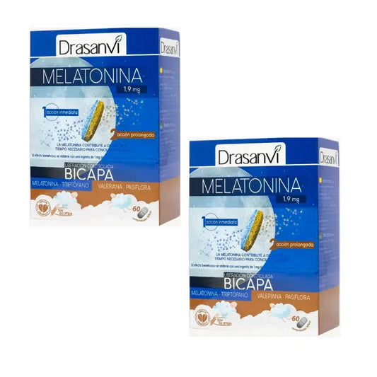 Drasanvi Melatonina Bilayer Retard , 2X60 Compresse