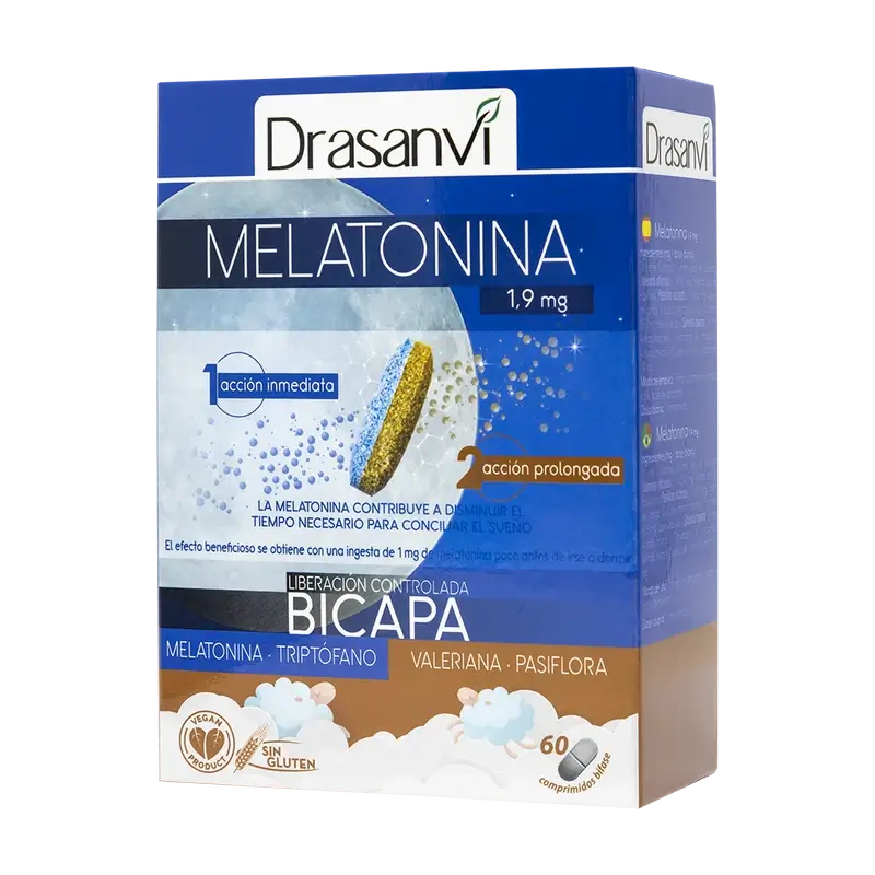 Drasanvi Melatonina Bicapa Retard , 60 compresse