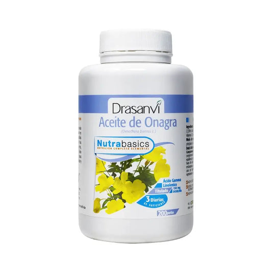 Drasanvi Olio di enotera 500Mg Nutrabasic , 200 perle