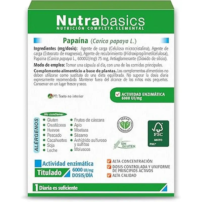 Drasanvi Papainanutrabasicos , 30 capsule