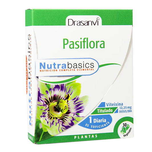 Drasanvi Pasiflora Nutrabasicos , 30 cápsulas