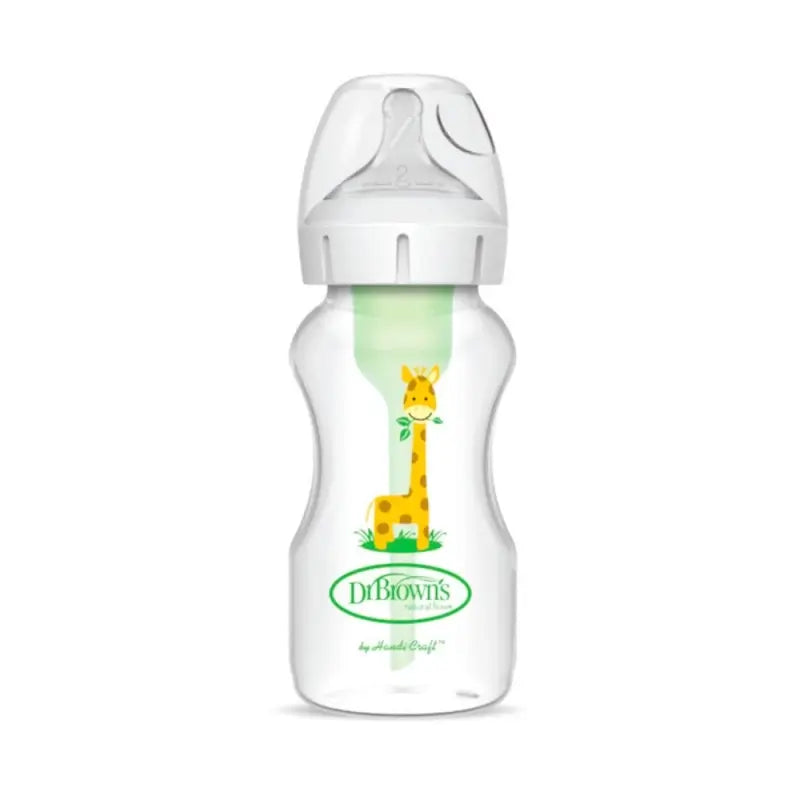 Bottiglia a bocca larga Giraffe Pp Options+ del Dr. Brown, 270 ml