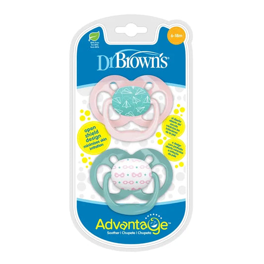 Succhietto reversibile Dr.Brown's Advantage T2 assortito