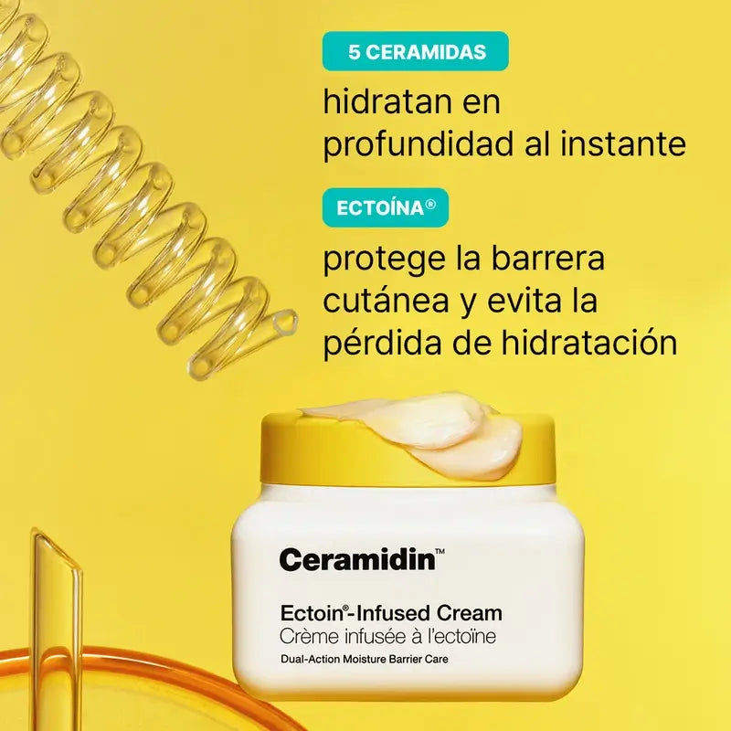Dr. Jart+ Ceramidin Crema idratante per il viso con Ectoin, 50 ml