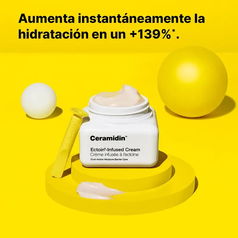 Dr. Jart+ Ceramidin Crema idratante per il viso con Ectoin, 50 ml