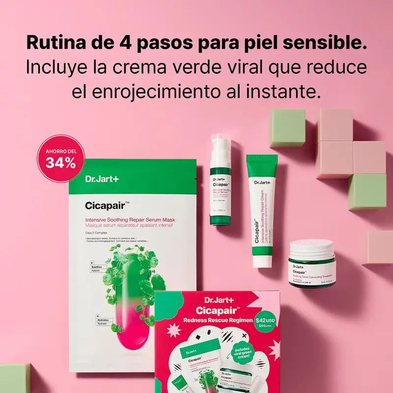 Dr.Jart+ Kit di soccorso per la pelle arrossata con Centella asiatica