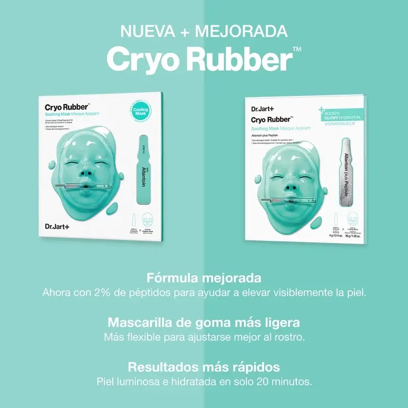 Dr.Jart+ Maschera lenitiva Maschera lenitiva in crio-gomma