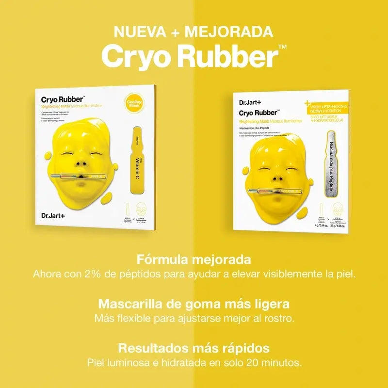 Dr.Jart+ Maschera illuminante in gomma criogenica