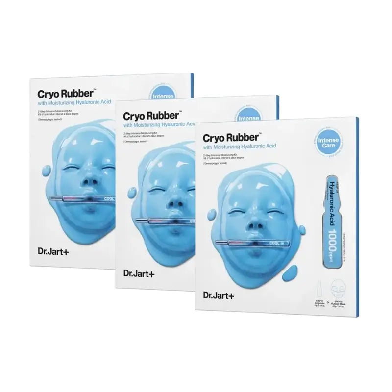 Dr.Jart+ Maschera idratante con Ah, 3X44 Gr