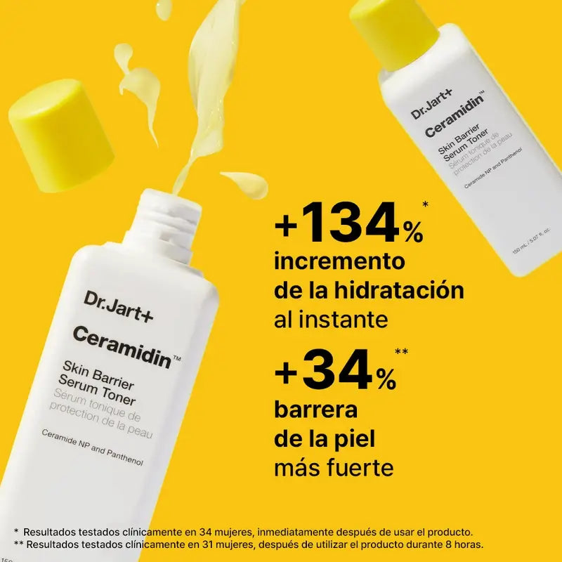 Dr. Jart+ Ceramidin Siero idratante Tonico protettivo per la pelle, 150 ml
