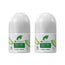 Deodorante all'aloe vera Dr.Organic, 2X50 Ml