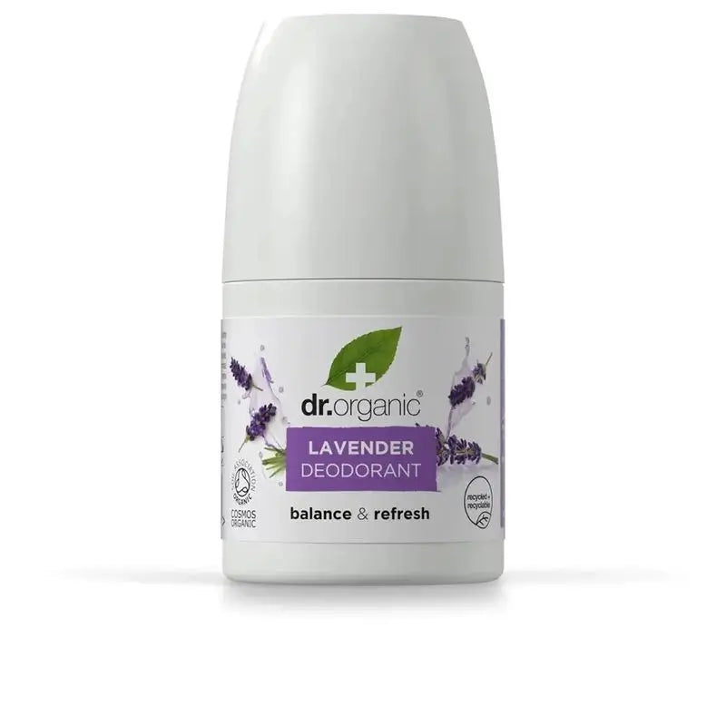 Deodorante lenitivo alla lavanda Dr.Organic, 50 ml