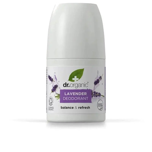 Deodorante lenitivo alla lavanda Dr.Organic, 50 ml