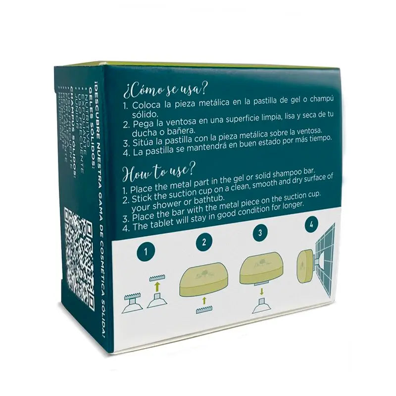 Dr.Tree Porta shampoo in gel solido Porta magnete solido