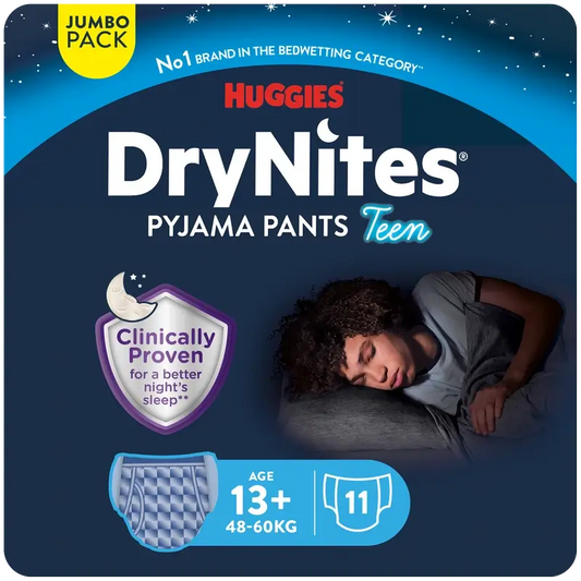 Drynites Taglia +13 Pannolini da notte per bambini , 11 pezzi