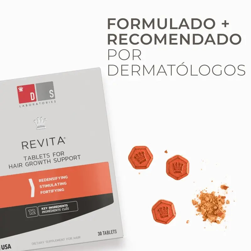 Ds Laboratories Revita Compresse Anti-Caduta di Capelli, 90 pz.
