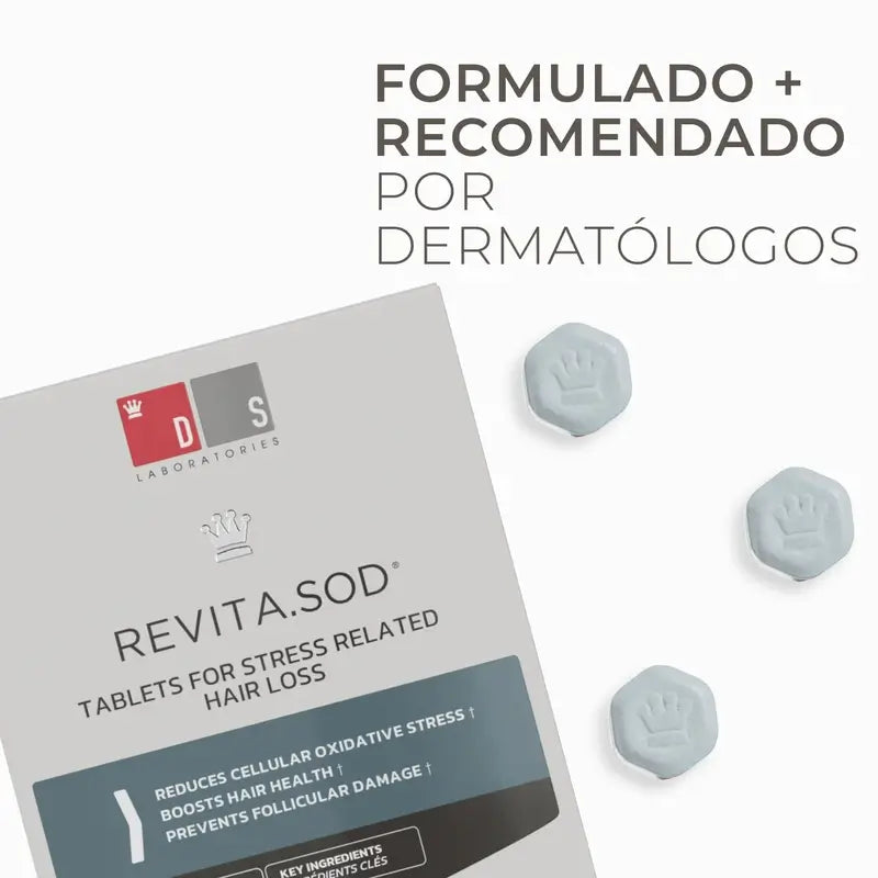Ds Laboratories Revita Sod Compresse Anti-Caduta, 30 pz.