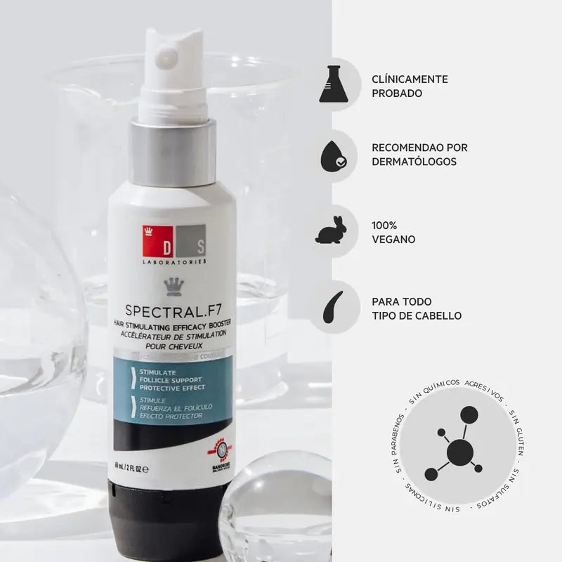 Ds Laboratories Spectral Lotion F7 Astressin-B Trattamento dell'alopecia da stress, 60 ml