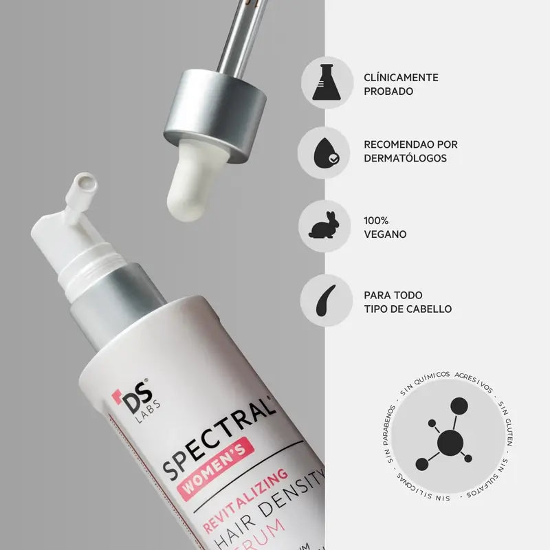 DS Laboratories Spectral Siero per la densità dei capelli delle donne, 60ml