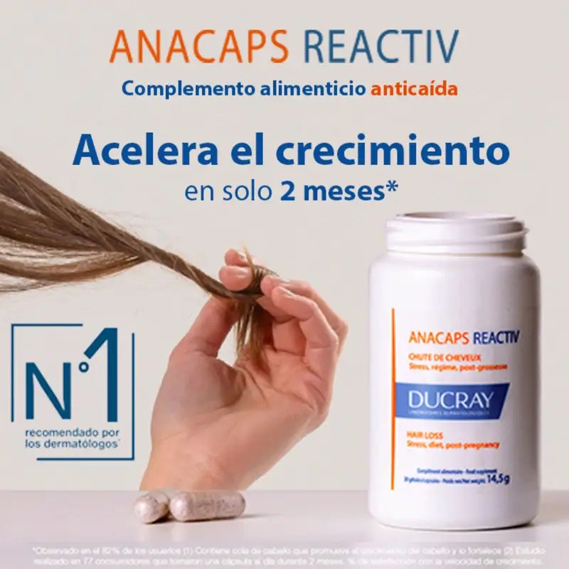 Ducray Anacaps Reactiv, 90 Capsule