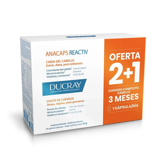Ducray Anacaps Reactiv, 90 Capsule