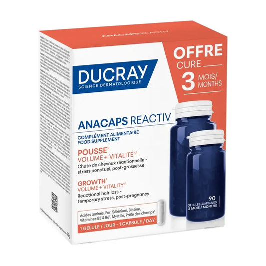 Ducray Anacaps Reactiv Caps Nc, 90 capsule