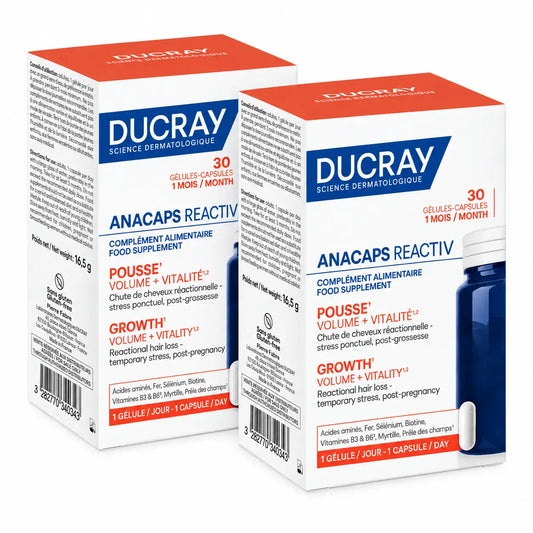 Ducray Anacaps Reactiv, confezione 2 x 30 capsule