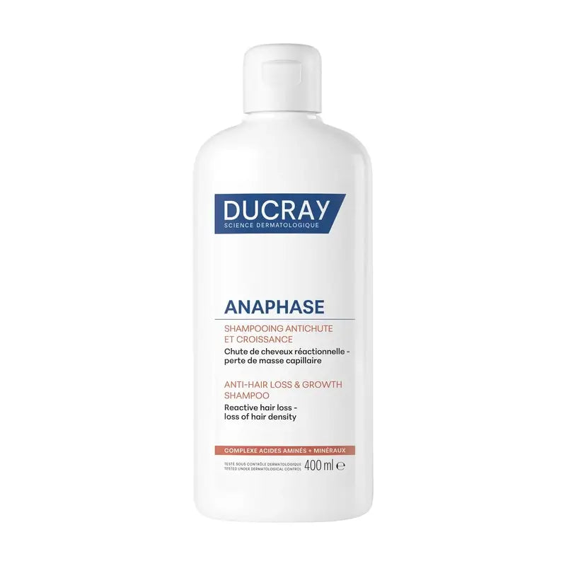 Ducray Anaphase Shampoo perdita e crescita dei capelli, 400 ml