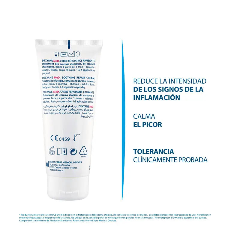 Ducray Dexyane Med Crema riparatrice lenitiva 100 ml