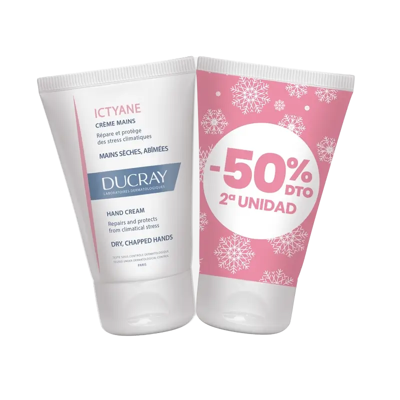 Ducray Duo Ictyane Crema mani 20