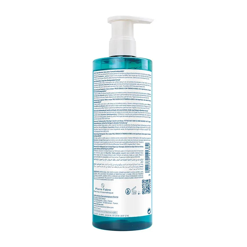 Ducray Keracnyl Gel detergente 400 ml