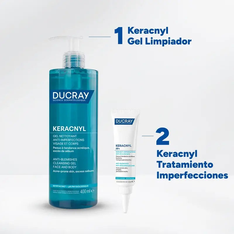 Ducray Keracnyl Pp+ Crema Anti-Imperfezioni, 30 ml