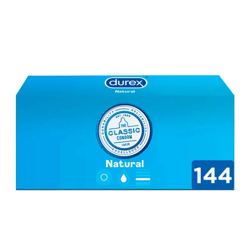 Durex Natural Slim Fit, 144 preservativi