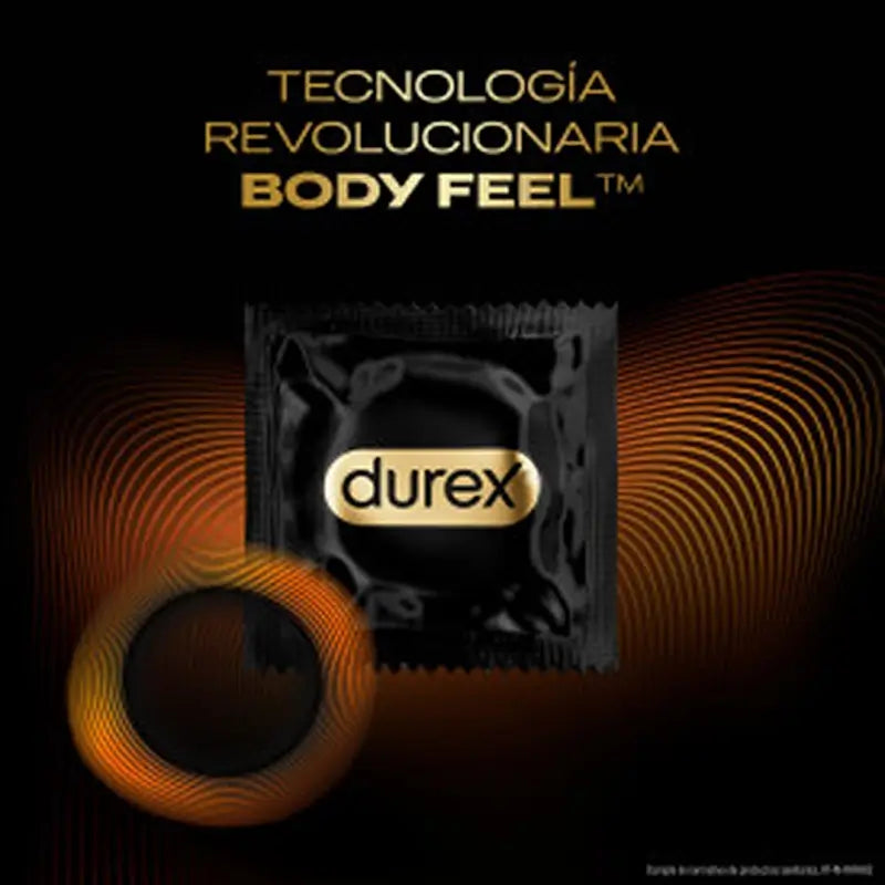 Durex Total Connection Ultra Thin Plus Preservativo senza lattice con tecnologia Body Feel, 20 preservativi