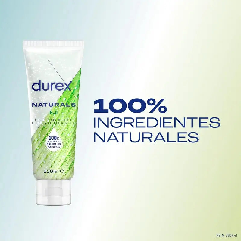 Durex Duplo Naturals Gel Lubrificante 2a unità 50% 50%.